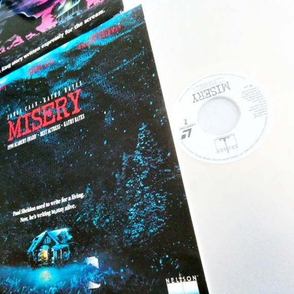 Stephen King Laserdisc Lot Of 5 Dark Half Sleepwalkers Misery Lawnmower Man 1 & - Picture 9 of 11